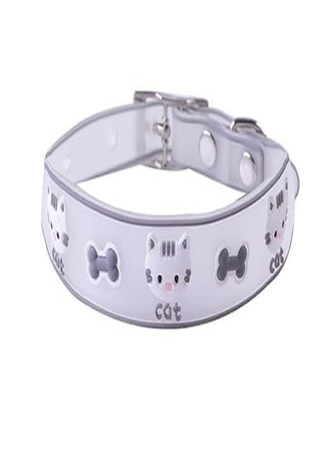 PET FUN طوق قطط عاكس من PET FUN® مع جرس | مشبك أمان قابل للتعديل والفك للقطط الصغيرة | طوق حيوانات أليفة متوهج في الظلام مرئي ليلاً - Image 5